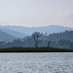 Canoeing on Lake Mutanda